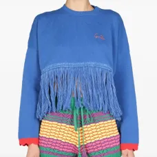 Свитер с бахромой