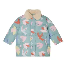 Куртка с принтом птиц