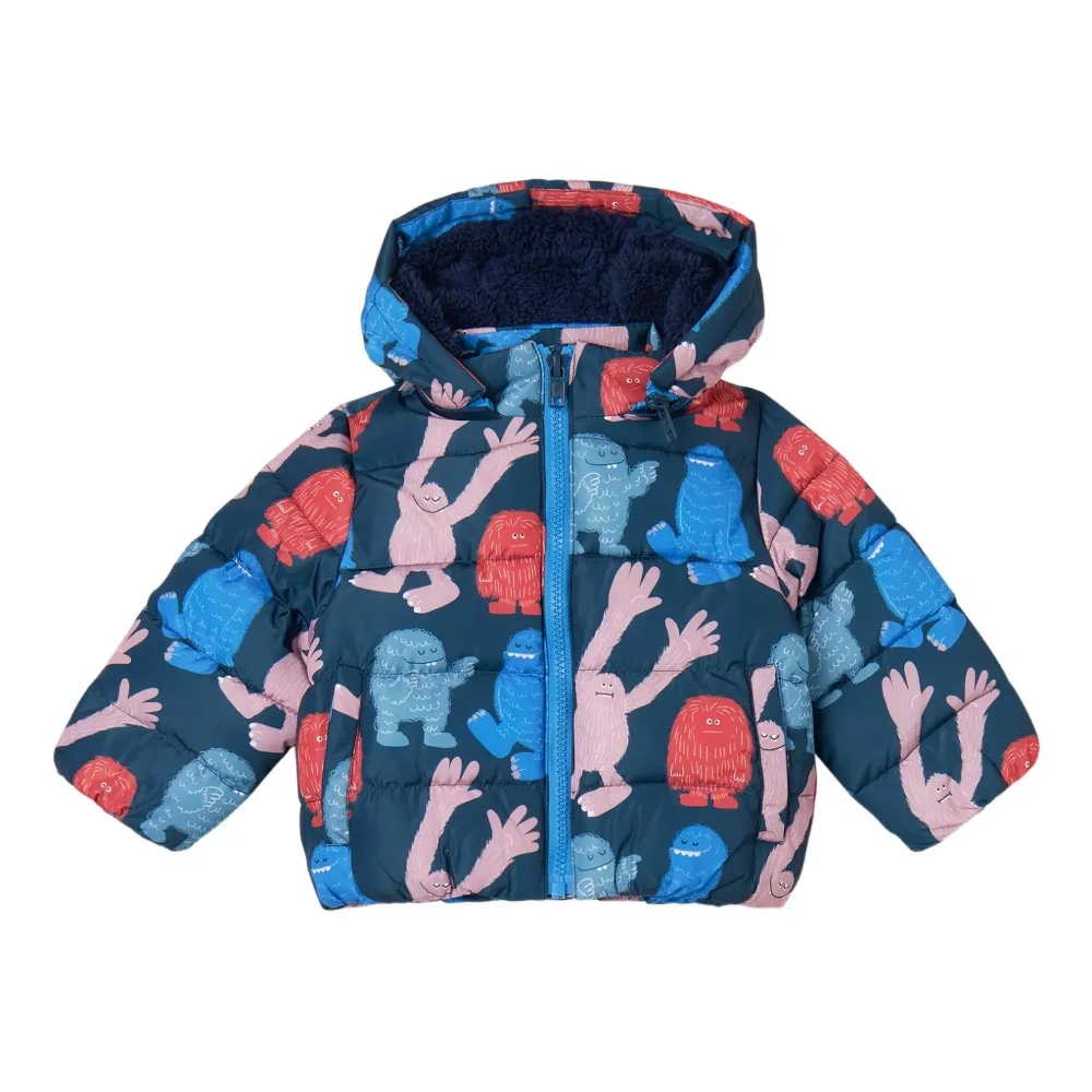 Куртка с принтом монстров