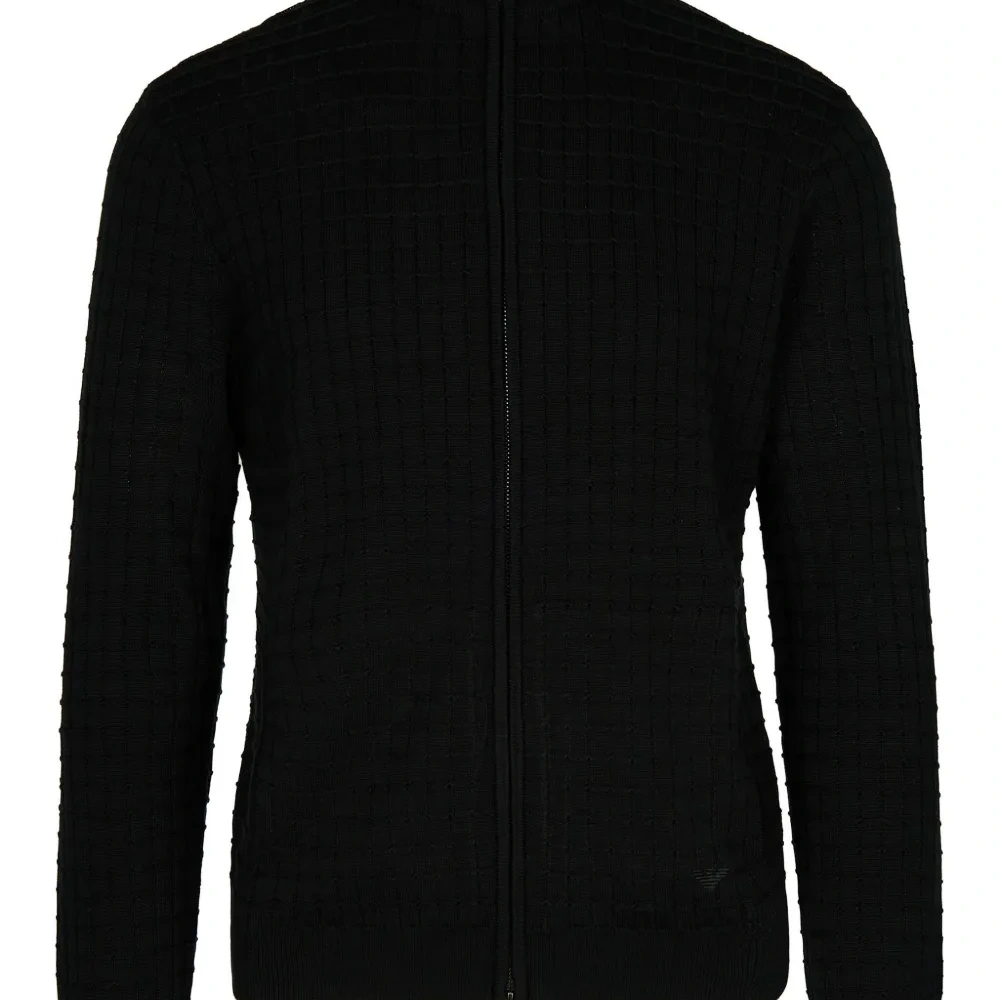 Клетчатый кардиган на молнии