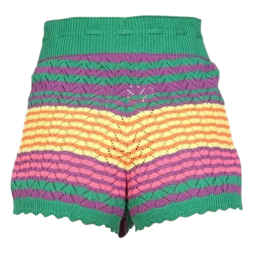 Шорты с кулиской и кисточками