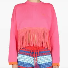 Свитер с бахромой