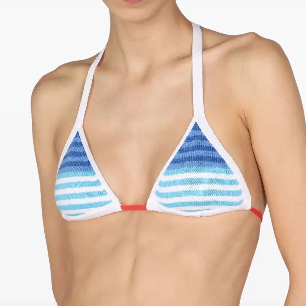 Пляжная одежда в полоску с кисточками