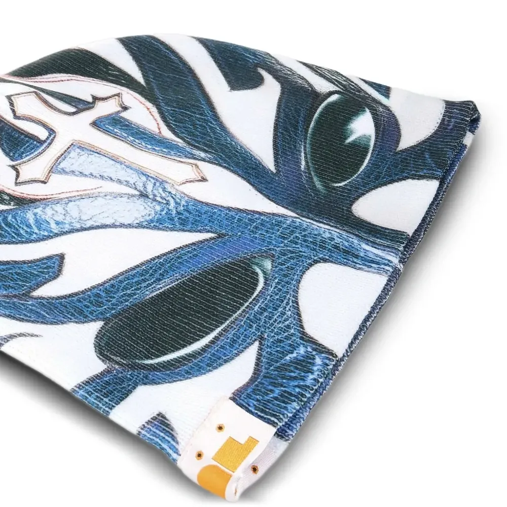 Шапка бини с принтом