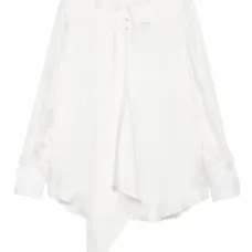 Блузка асимметричного кроя