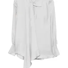 Атласная рубашка