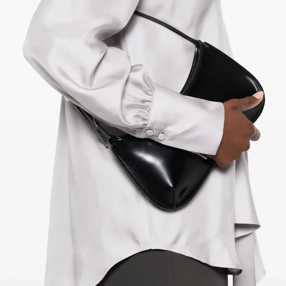 Атласная рубашка