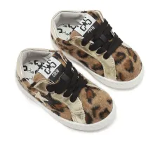 Кеды с леопардовым принтом