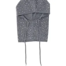 Балаклава с капюшоном и кристаллами Балаклава с капюшоном и кристаллами