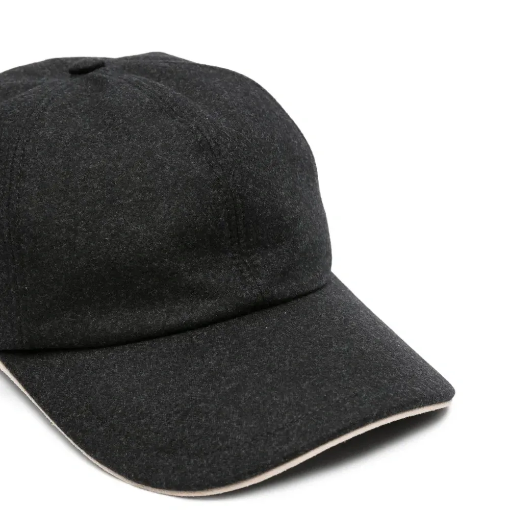 Бейсболка из смесовой шерсти