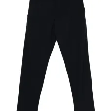 Прямые брюки из смесового льна