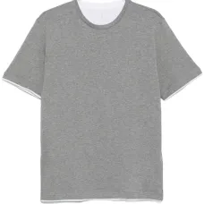 Футболка с круглым вырезом