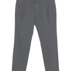 Брюки с плиссированными карманами