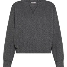 Свитшот с елочным узором