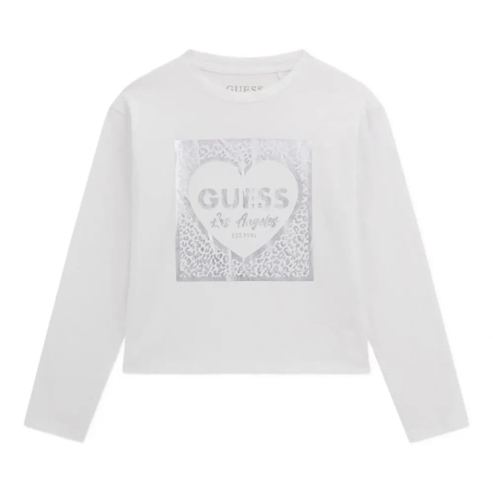 Лонгслив с леопардовым принтом и сердцем