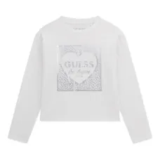 Лонгслив с леопардовым принтом и сердцем