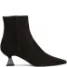 Ботильоны Jina на скульптурном каблуке с заостренным носком Ботильоны Jina на скульптурном каблуке с заостренным носком
