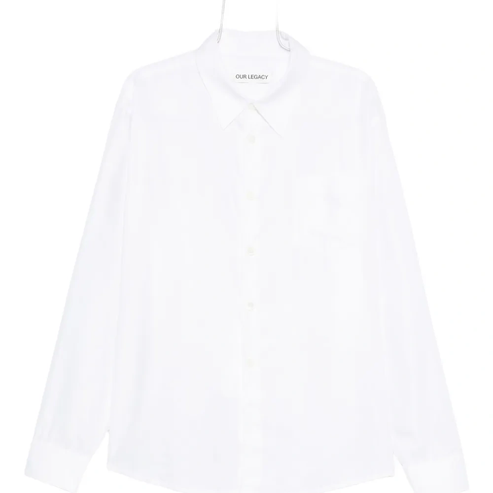 Рубашка с длинными рукавами на пуговицах