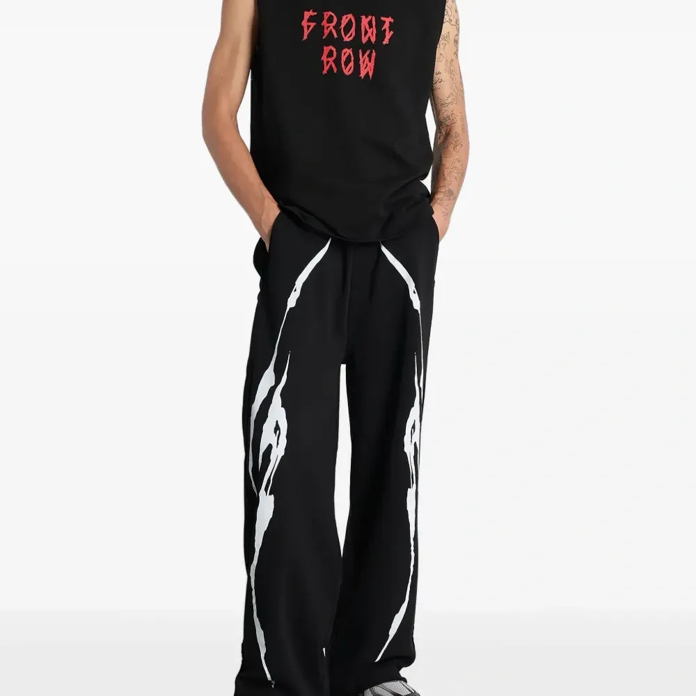 Топ без рукавов с принтом Топ без рукавов с принтом