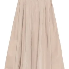 Плиссированная юбка из тафты