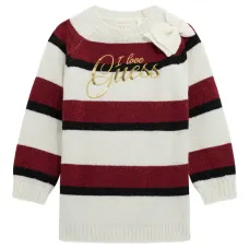 Платье в полоску с пайетками