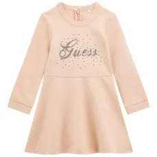 Платье с отделкой в виде логотипа