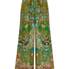 Брюки Clemenza с кулиской и принтом пейсли Брюки Clemenza с кулиской и принтом пейсли