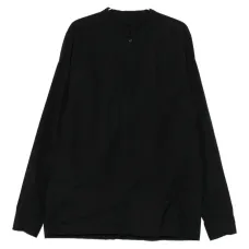 Рубашка с пуговицами и присборенными деталями