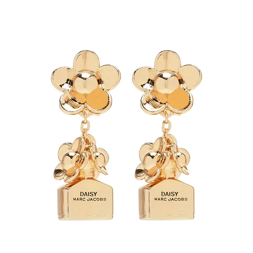 Серьги в форме цветов