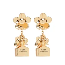 Серьги в форме цветов