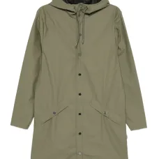 Пальто с капюшоном на пуговицах