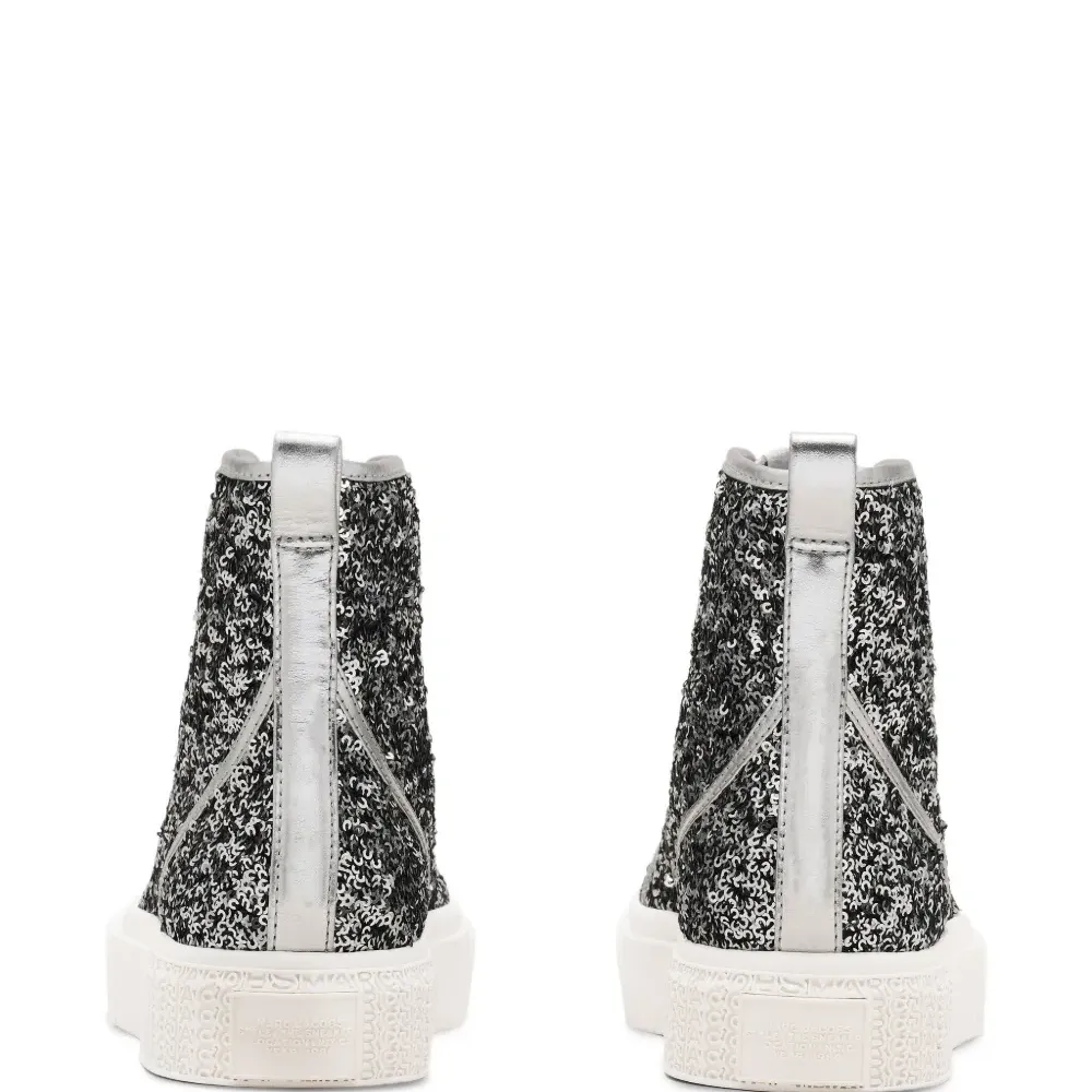 Высокие кеды с пайетками