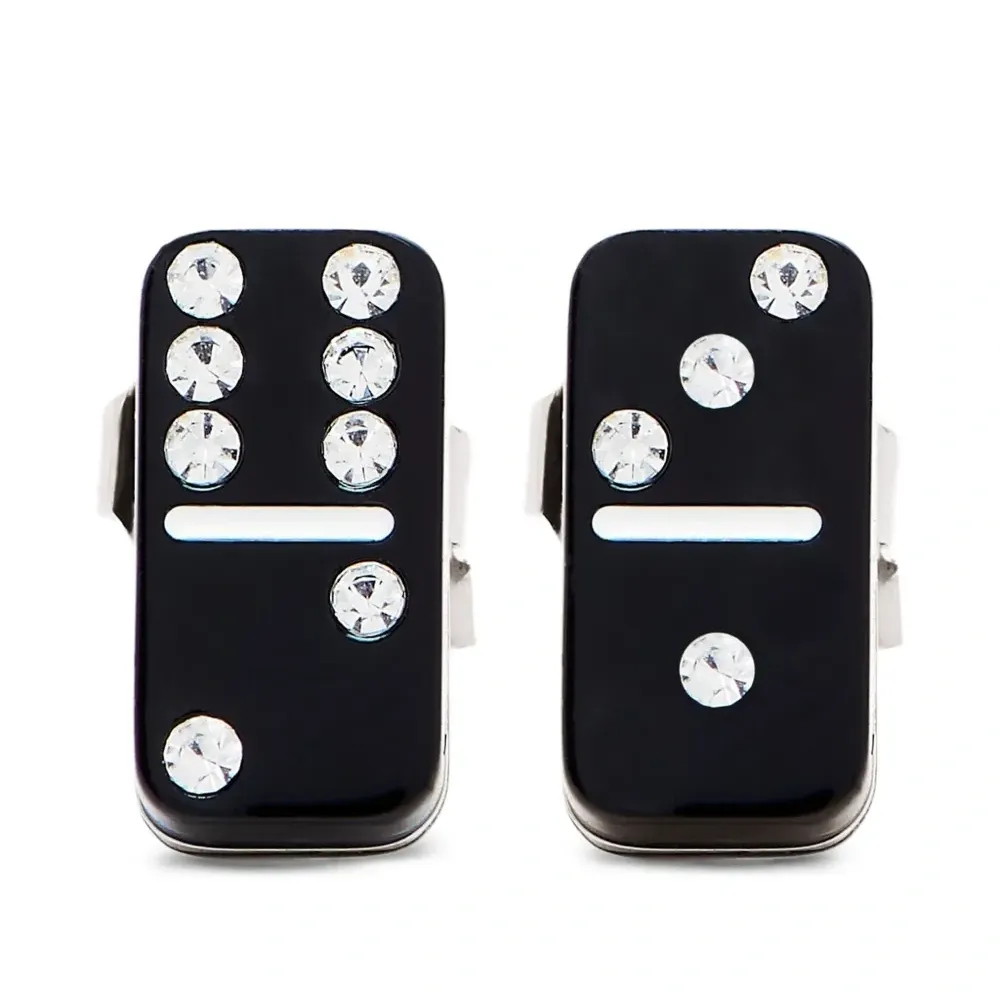 Серьги-гвоздики Domino