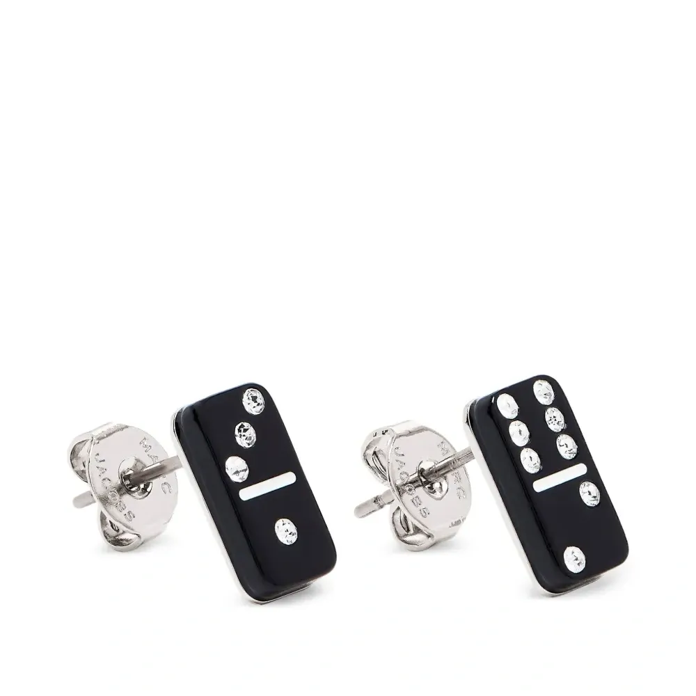 Серьги-гвоздики Domino