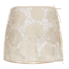 Пляжная накидка Karla с цветочным кружевом