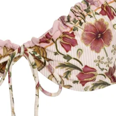 Топ бикини Lupita с оборками и цветочным принтом