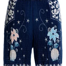 Шорты Malaga с эластичным поясом и цветочным принтом