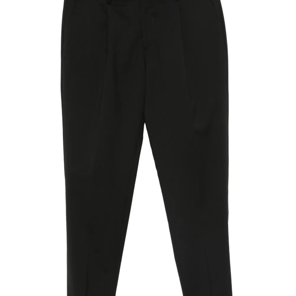 Брюки с плиссированными манжетами