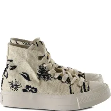 Высокие кеды с узорчатой отделкой Высокие кеды с узорчатой отделкой