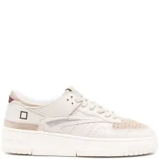 Кожаные кроссовки с панелями