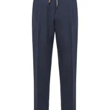 Плиссированные брюки на кулиске