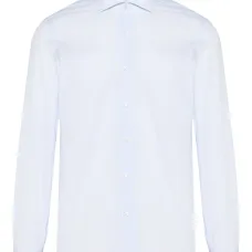 Полосатая рубашка с длинными рукавами