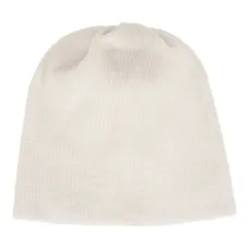 Шерстяная шапка бини со сборками