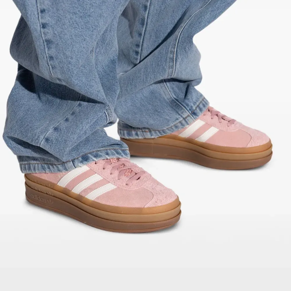 Кеды Gazelle Bold с полосками