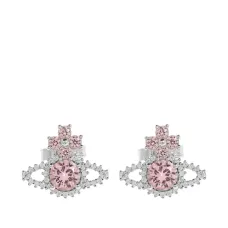 Серьги с кристаллами и орнаментом Orb