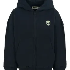 Худи на молнии с принтом