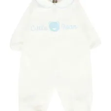 Комбинезон с декорированным воротником