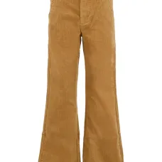 Расклешенные вельветовые брюки