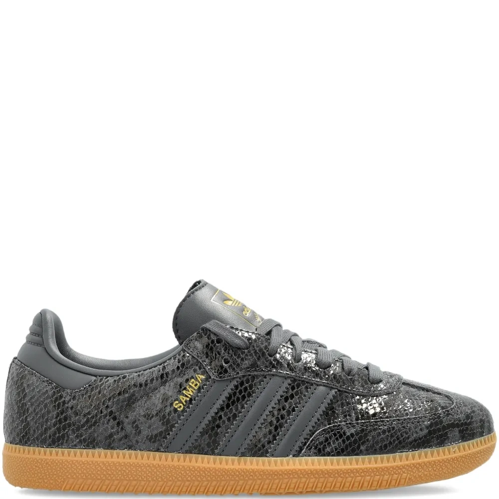 Кроссовки Samba из змеиной кожи