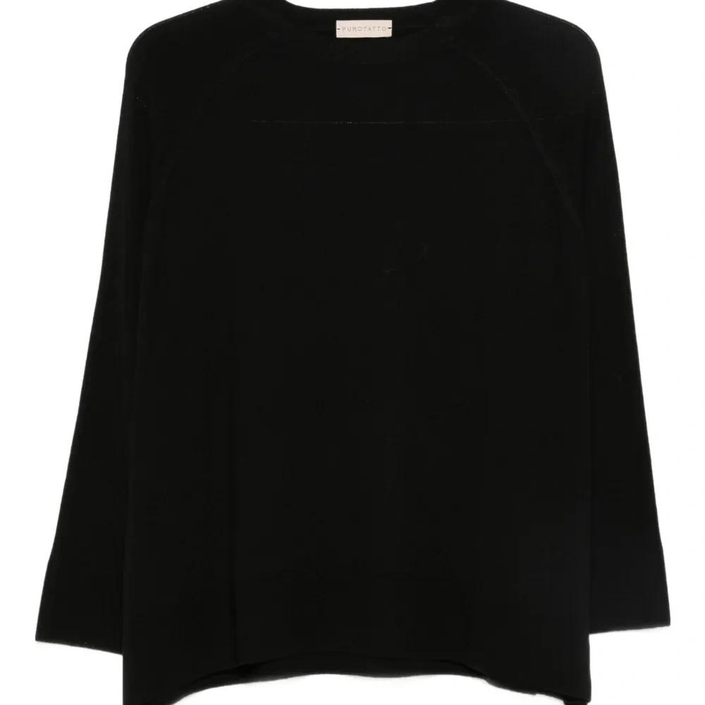 Тонкий вязаный джемпер